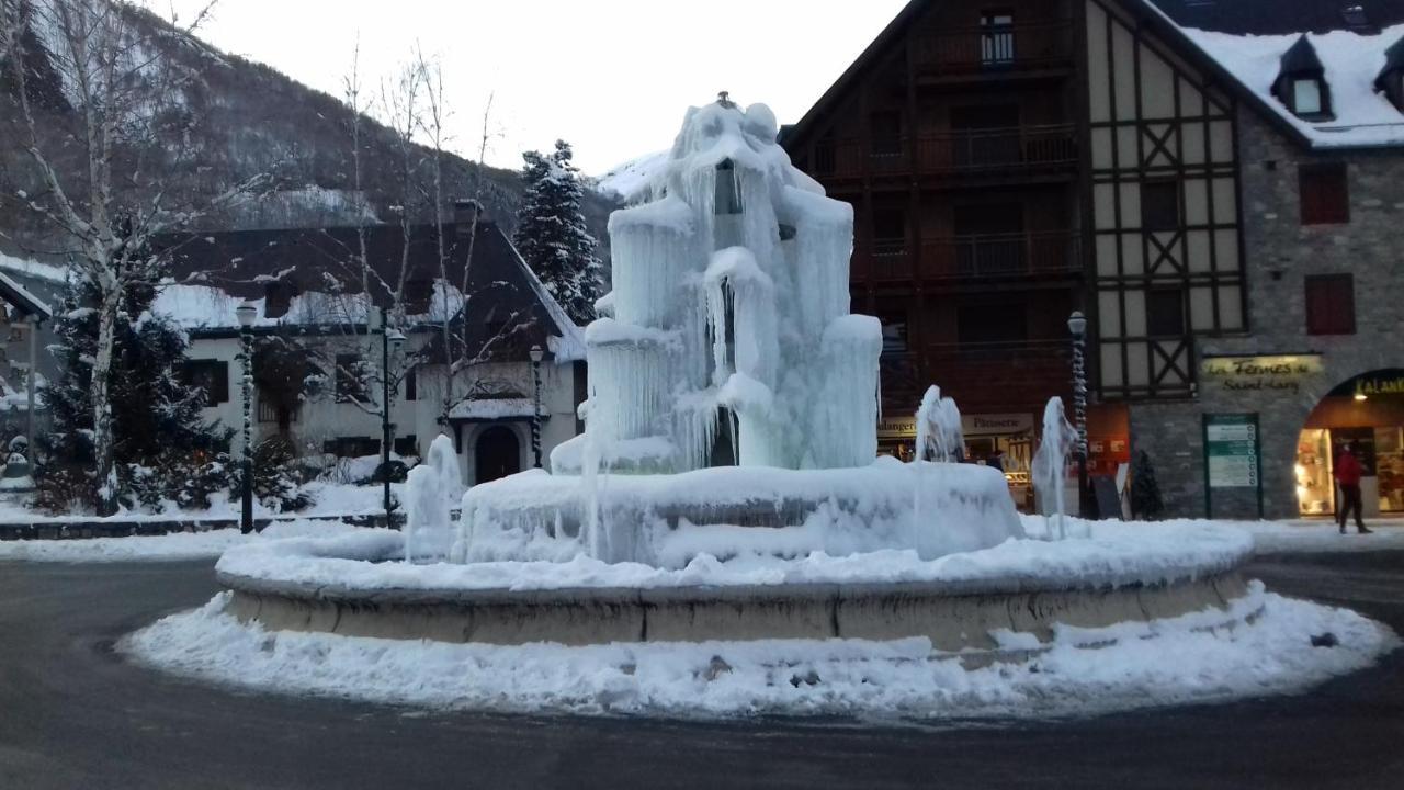 Studio St Lary Proche Du Centre, Au Calme Avec Vue Montagne Saint-Lary-Soulan Exterior foto